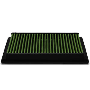 Reusable Green High Flow Drop-In Panel Air Filter For BMW 01-06 330Ci 3.0L-Performance-BuildFastCar
