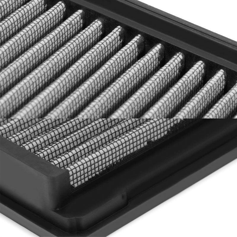 Reusable Silver High Flow Drop-In Panel Air Filter For BMW 01-06 330Ci 3.0L-Performance-BuildFastCar