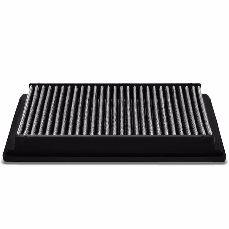 Reusable Silver High Flow Drop-In Panel Air Filter For BMW 01-06 330Ci 3.0L-Performance-BuildFastCar