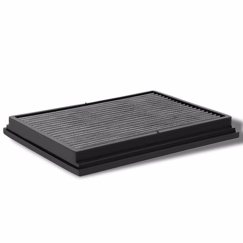 Reusable Silver High Flow Drop-In Panel Air Filter For Audi 02-09 A4 Quattro-Performance-BuildFastCar
