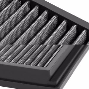 Reusable Silver High Flow Drop-In Panel Air Filter For Audi 02-09 A4 Quattro-Performance-BuildFastCar
