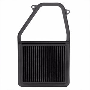 Reusable Black High Flow Drop-In Panel Air Filter For Honda 01-05 Civic 1.7L-Performance-BuildFastCar