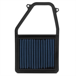 Reusable Blue High Flow Drop-In Panel Air Filter For Honda 01-05 Civic 1.7L-Performance-BuildFastCar