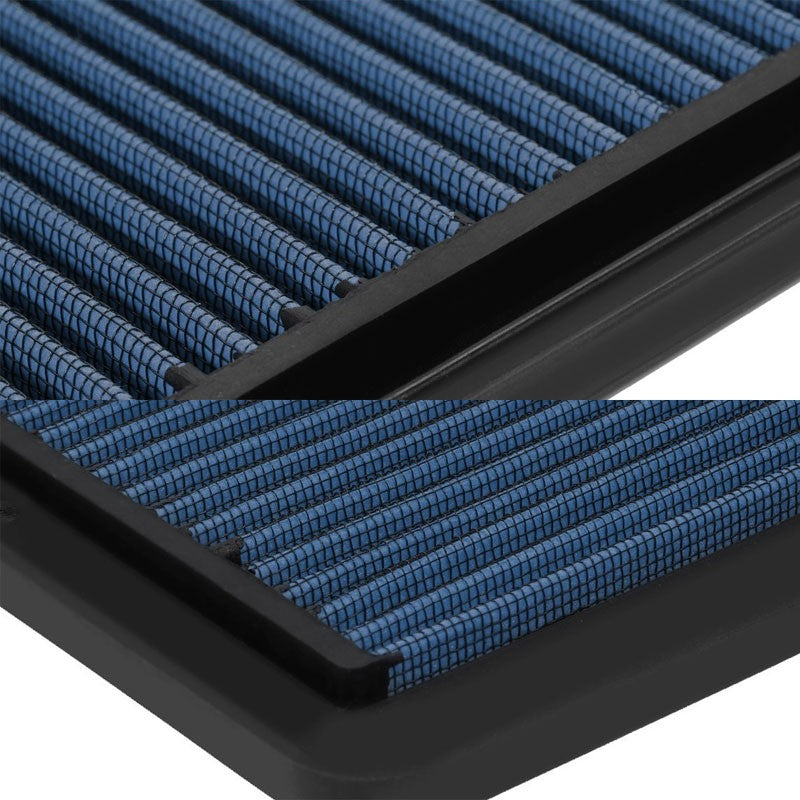 Reusable Blue High Flow Drop-In Panel Air Filter For Honda 01-05 Civic 1.7L-Performance-BuildFastCar
