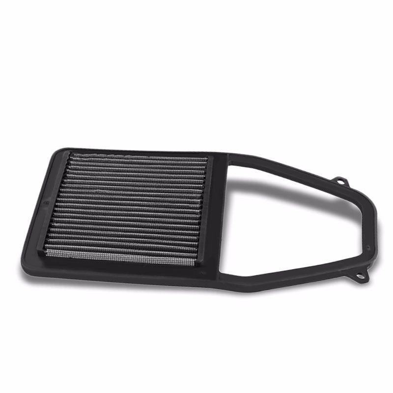 Reusable Silver High Flow Drop-In Panel Air Filter For Honda 01-05 Civic 1.7L-Performance-BuildFastCar