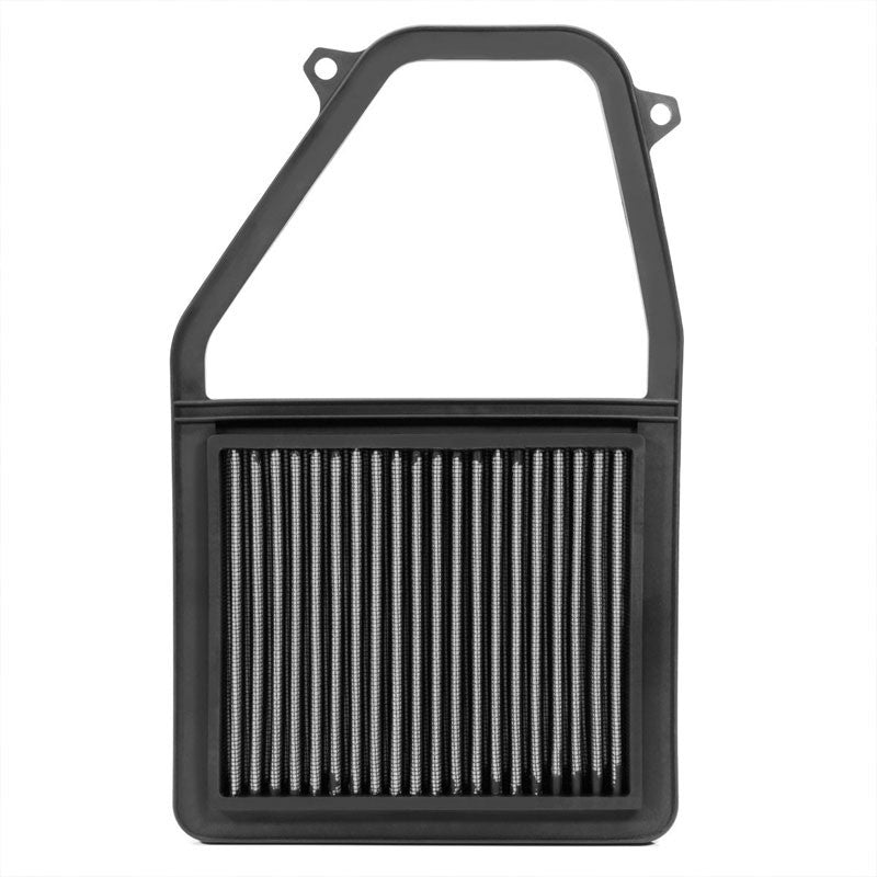 Reusable Silver High Flow Drop-In Panel Air Filter For Honda 01-05 Civic 1.7L-Performance-BuildFastCar