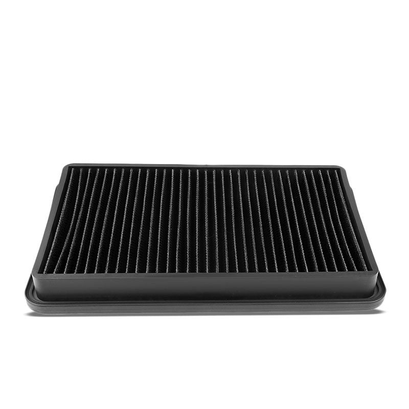 Black High Flow Cotton Washable Airbox Drop-In Panel Air Filter For 97-01 ES300-Performance-BuildFastCar