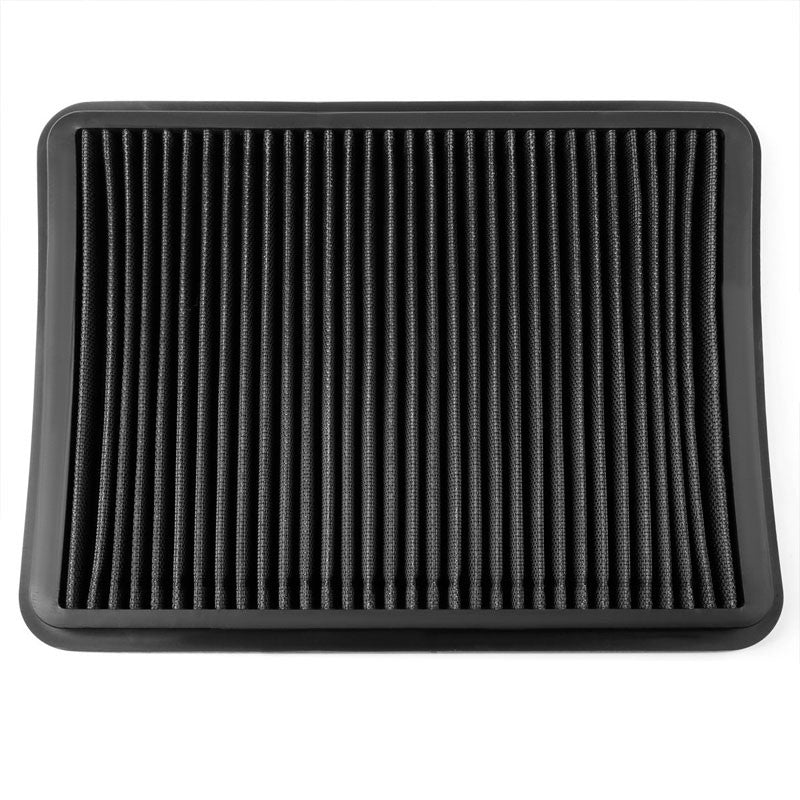 Reusable Black High Flow Drop-In Panel Air Filter For Toyota 03-08 4Runner 4.7L-Performance-BuildFastCar
