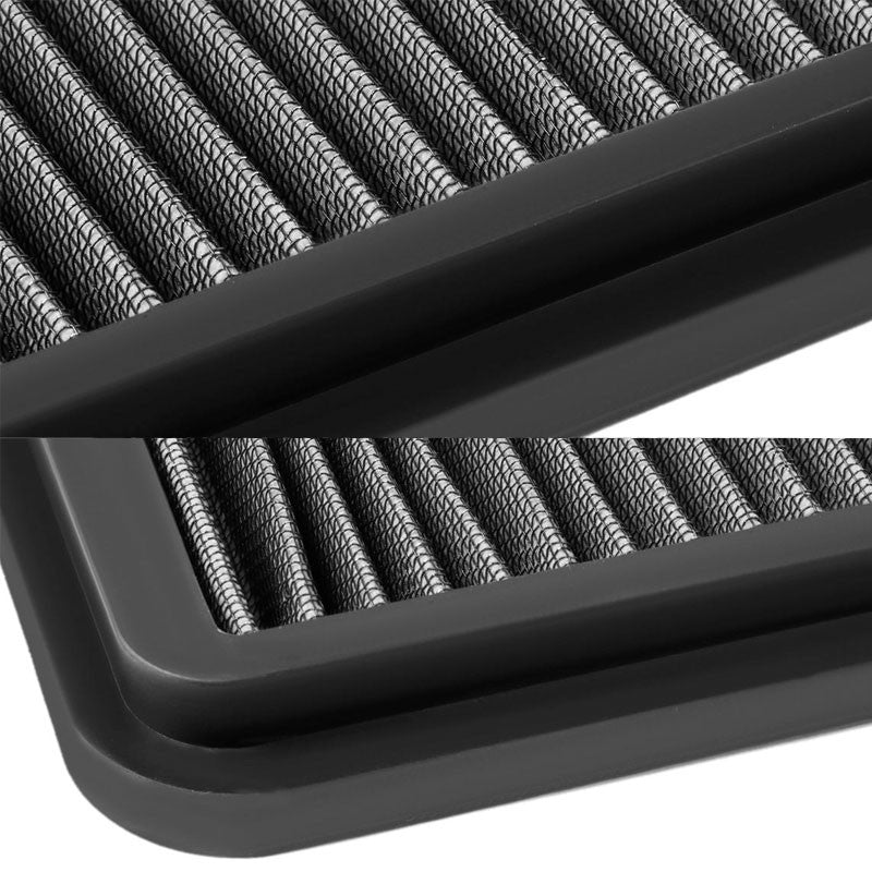 Reusable Silver High Flow Drop-In Panel Air Filter For Toyota 03-08 4Runner 4.7L-Performance-BuildFastCar