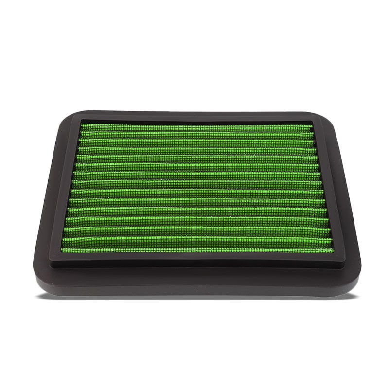 Green High Flow Washable/Reuse Airbox Drop-In Panel Air Filter For 01-03 Prius-Performance-BuildFastCar