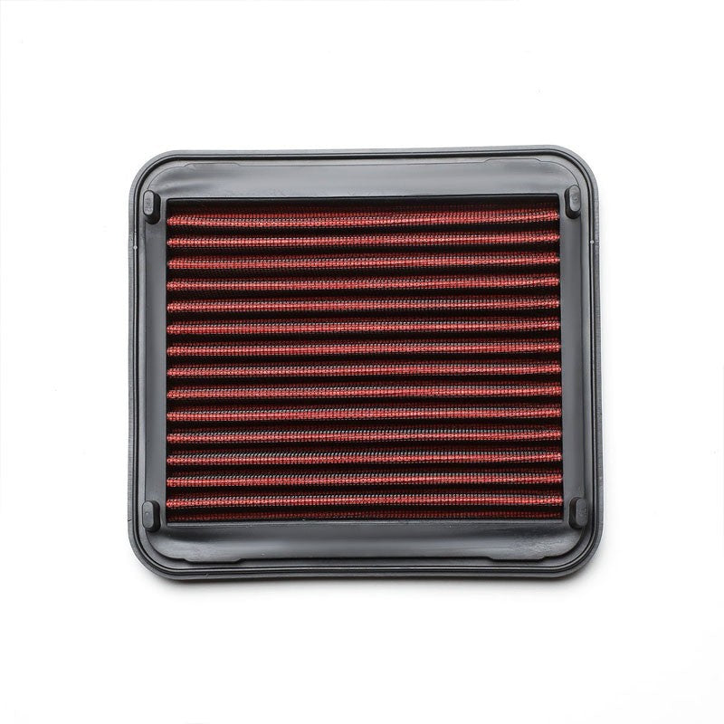 Red Performance Washable/Reuse Airbox Drop-In Panel Air Filter For 01-03 Prius-Performance-BuildFastCar