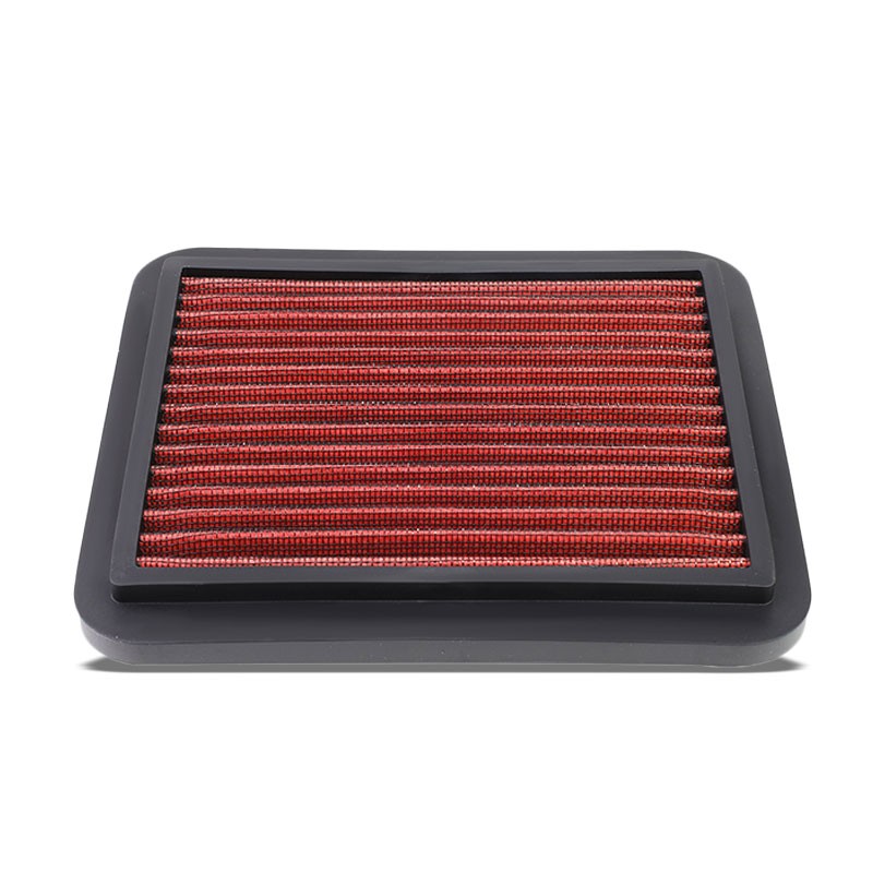 Red Performance Washable/Reuse Airbox Drop-In Panel Air Filter For 01-03 Prius-Performance-BuildFastCar