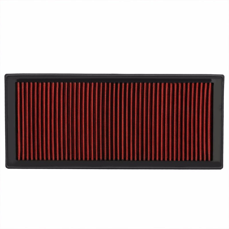 Reusable Red High Flow Drop-In Panel Air Filter For Subaru 96-04 Legacy 2.2L-Performance-BuildFastCar