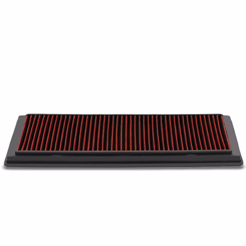 Reusable Red High Flow Drop-In Panel Air Filter For Subaru 96-04 Legacy 2.2L-Performance-BuildFastCar