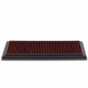 Reusable Red High Flow Drop-In Panel Air Filter For Subaru 96-04 Legacy 2.2L-Performance-BuildFastCar