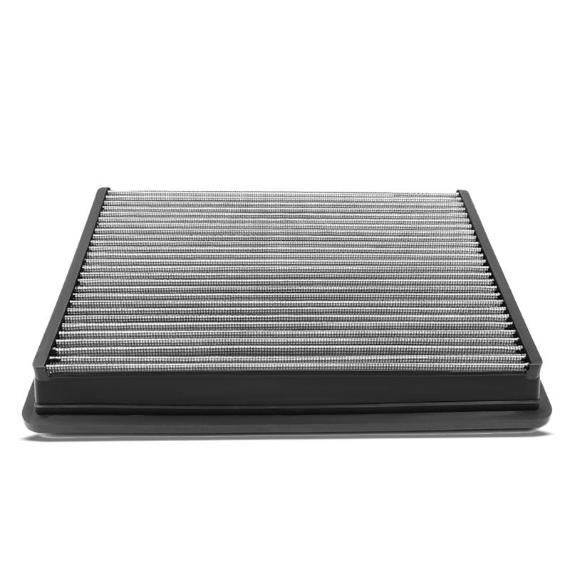 Silver High Flow Washable/Reuse Drop-In Panel Air Filter For 00-13 Suburban 2500-Performance-BuildFastCar