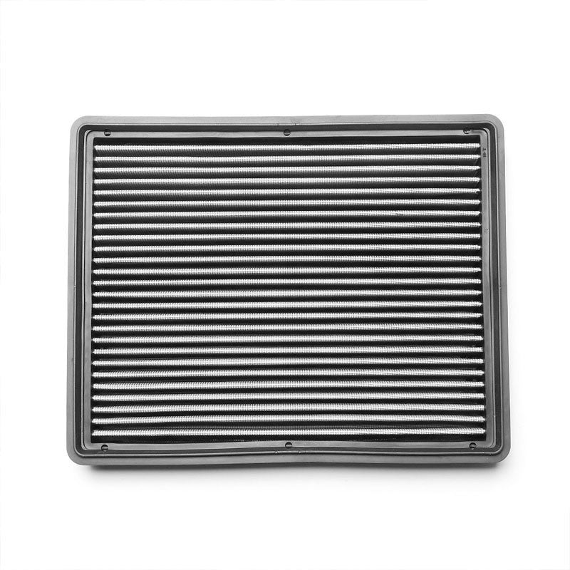 Silver High Flow Washable/Reuse Drop-In Panel Air Filter For 00-13 Suburban 2500-Performance-BuildFastCar