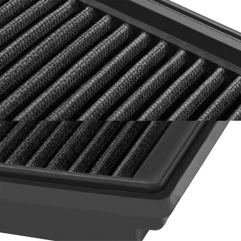Reusable Black High Flow Drop-In Panel Air Filter For VW 98-05 Beetle 1.8T-Performance-BuildFastCar