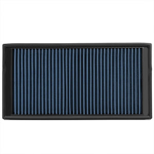 Wash/Reusable Blue High Flow Drop-In Panel Air Filter For VW 98-05 Beetle 1.8T-Performance-BuildFastCar