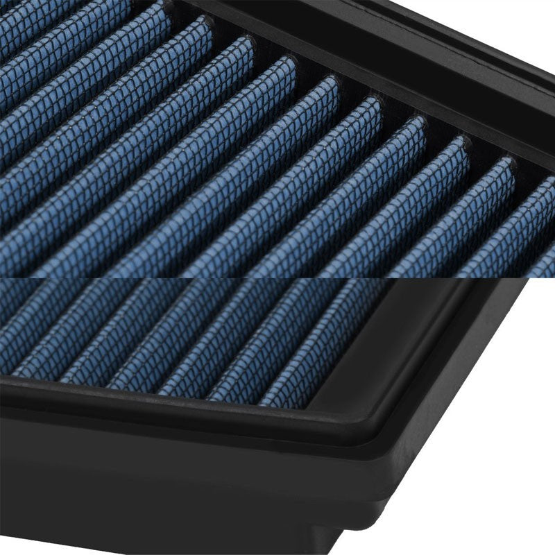 Wash/Reusable Blue High Flow Drop-In Panel Air Filter For VW 98-05 Beetle 1.8T-Performance-BuildFastCar
