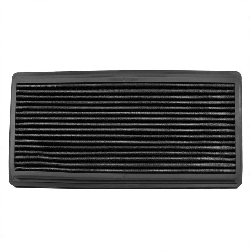 Reusable Black High Flow Drop-In Panel Air Filter For Jeep 96-01 Cherokee 2.5L-Performance-BuildFastCar