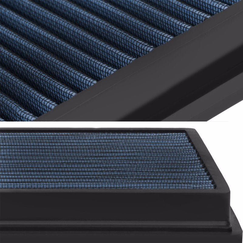 Reusable Blue High Flow Drop-In Panel Air Filter For Jeep 96-01 Cherokee 2.5L-Performance-BuildFastCar