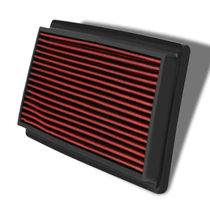 Reusable Red High Flow Drop-In Panel Air Filter For Jeep 96-01 Cherokee 2.5L-Performance-BuildFastCar