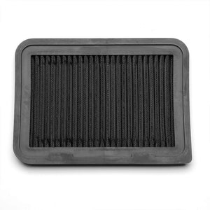 Black High Flow Washable Airbox Drop-In Panel Air Filter For 09-10 Vibe 1.8L-Performance-BuildFastCar