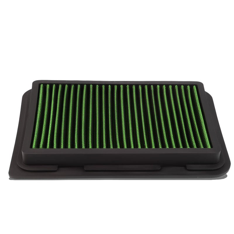 Green High Flow Washable/Reuse Airbox Drop-In Panel Air Filter For 2016 iM 1.8L-Performance-BuildFastCar
