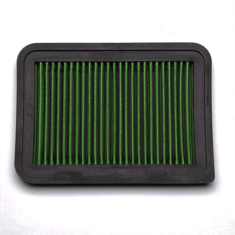 Green High Flow Washable/Reuse Airbox Drop-In Panel Air Filter For 2016 iM 1.8L-Performance-BuildFastCar
