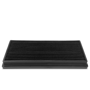 Black High Flow Washable Airbox Drop-In Panel Air Filter For 97-06 Wrangler-Performance-BuildFastCar