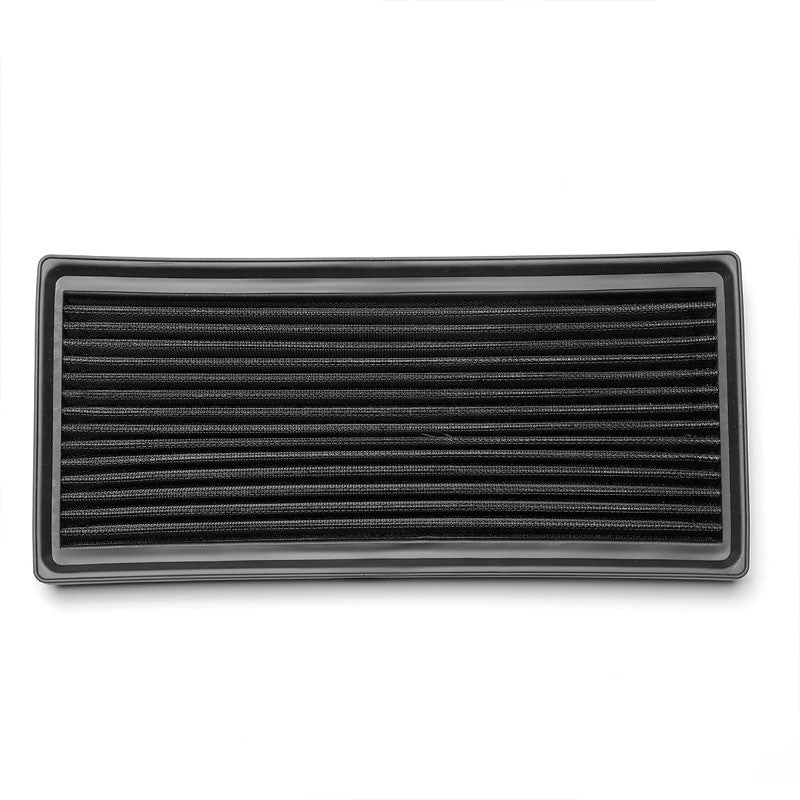 Black High Flow Washable Airbox Drop-In Panel Air Filter For 97-06 Wrangler-Performance-BuildFastCar