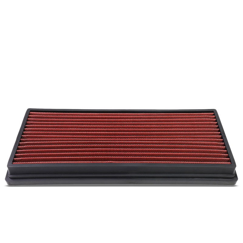Red Performance Washable Airbox Drop-In Panel Air Filter For 97-06 Wrangler-Performance-BuildFastCar