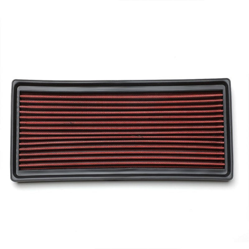 Red Performance Washable Airbox Drop-In Panel Air Filter For 97-06 Wrangler-Performance-BuildFastCar