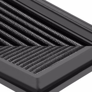 Reusable Black High Flow Drop-In Panel Air Filter For Honda 96-00 Civic 1.6L-Performance-BuildFastCar