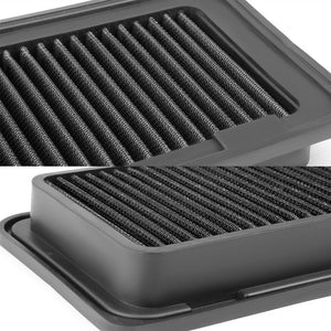 Black High Flow Washable Airbox Drop-In Panel Air Filter For 13-16 FR-S/86-Performance-BuildFastCar