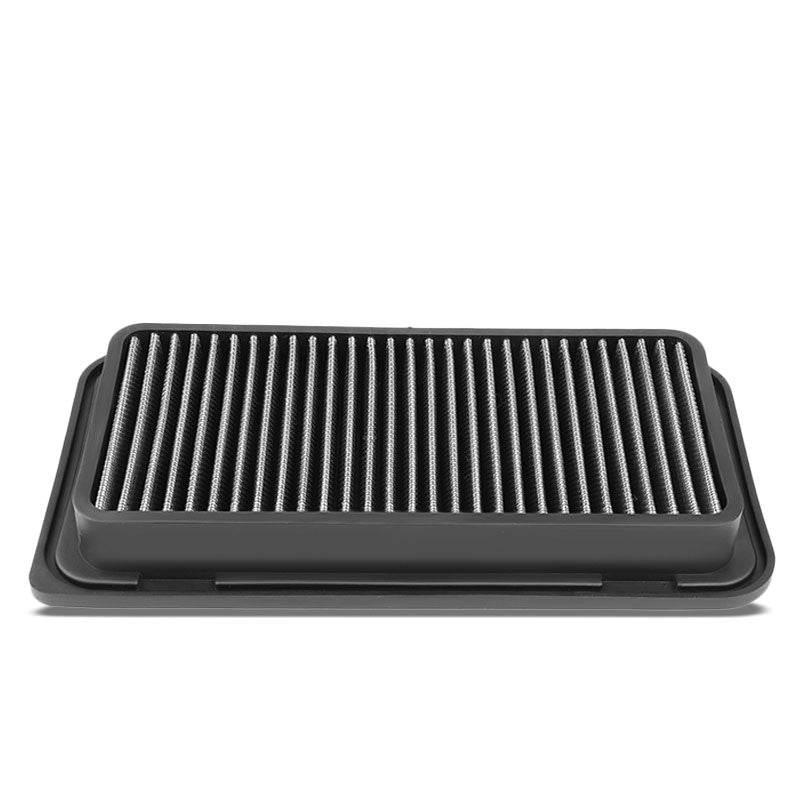 Silver High Flow Washable/Reusable Drop-In Panel Air Filter For 03-08 Matrix-Performance-BuildFastCar