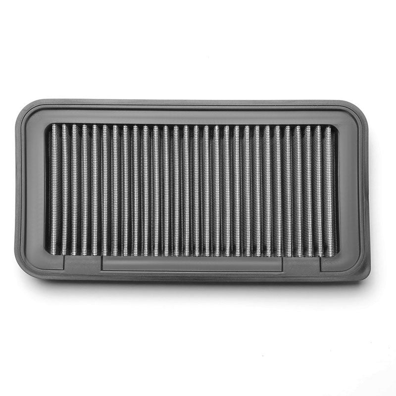 Silver High Flow Washable/Reusable Drop-In Panel Air Filter For 03-08 Matrix-Performance-BuildFastCar
