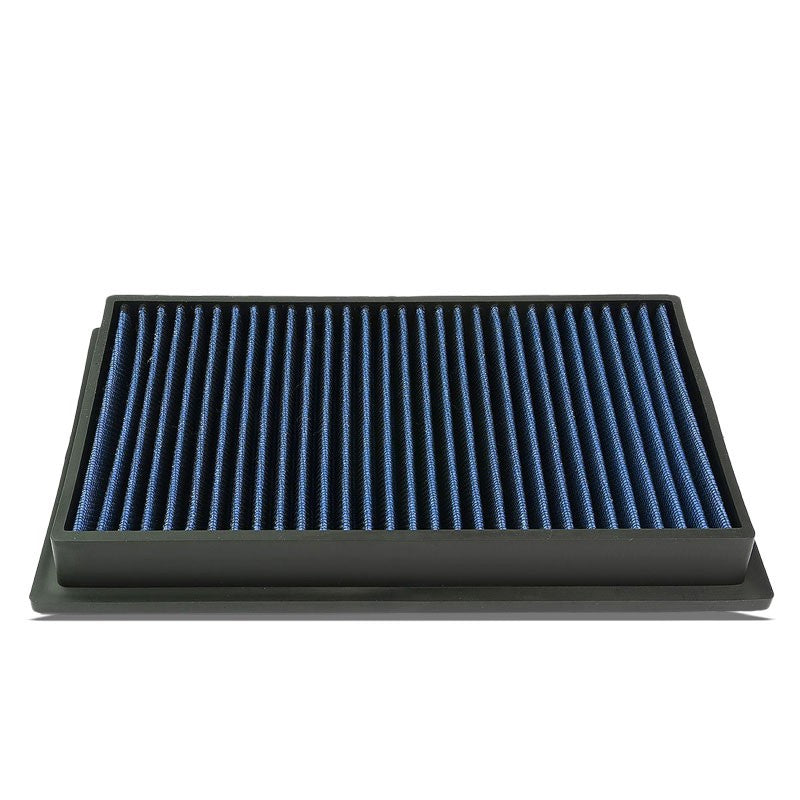 Blue High Flow Washable/Reusable Drop-In Panel Air Filter For 99-04 Frontier V6-Performance-BuildFastCar