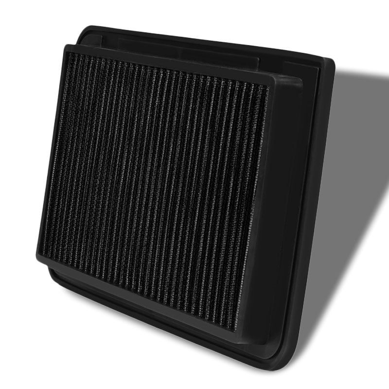 Reusable Black High Flow Drop-In Panel Air Filter For Toyota 01-13 Highlander-Performance-BuildFastCar