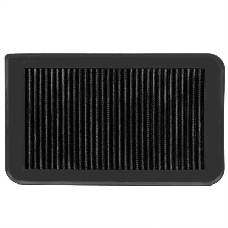 Reusable Black High Flow Drop-In Panel Air Filter For Toyota 01-13 Highlander-Performance-BuildFastCar