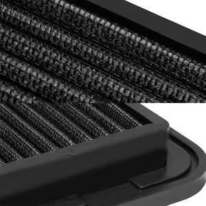 Reusable Black High Flow Drop-In Panel Air Filter For Toyota 01-13 Highlander-Performance-BuildFastCar