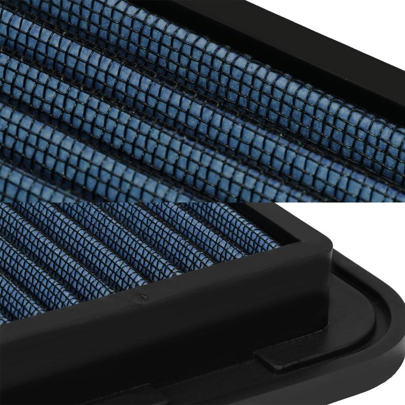 Reusable Blue High Flow Drop-In Panel Air Filter For Toyota 01-13 Highlander-Performance-BuildFastCar