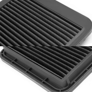 Black High Flow Washable Airbox Drop-In Panel Air Filter For 98-05 GS300 3.0L-Performance-BuildFastCar
