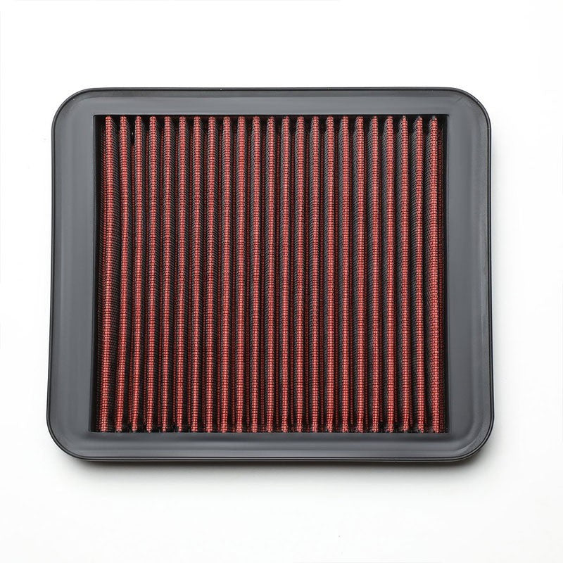 Red Performance Washable Airbox Drop-In Panel Air Filter For 01-05 IS300 3.0L-Performance-BuildFastCar