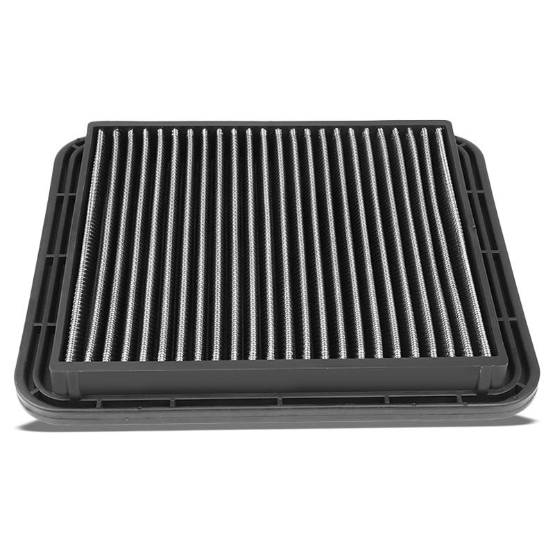 Silver High Flow Washable/Reusable Drop-In Panel Air Filter For 01-05 IS300 3.0L-Performance-BuildFastCar