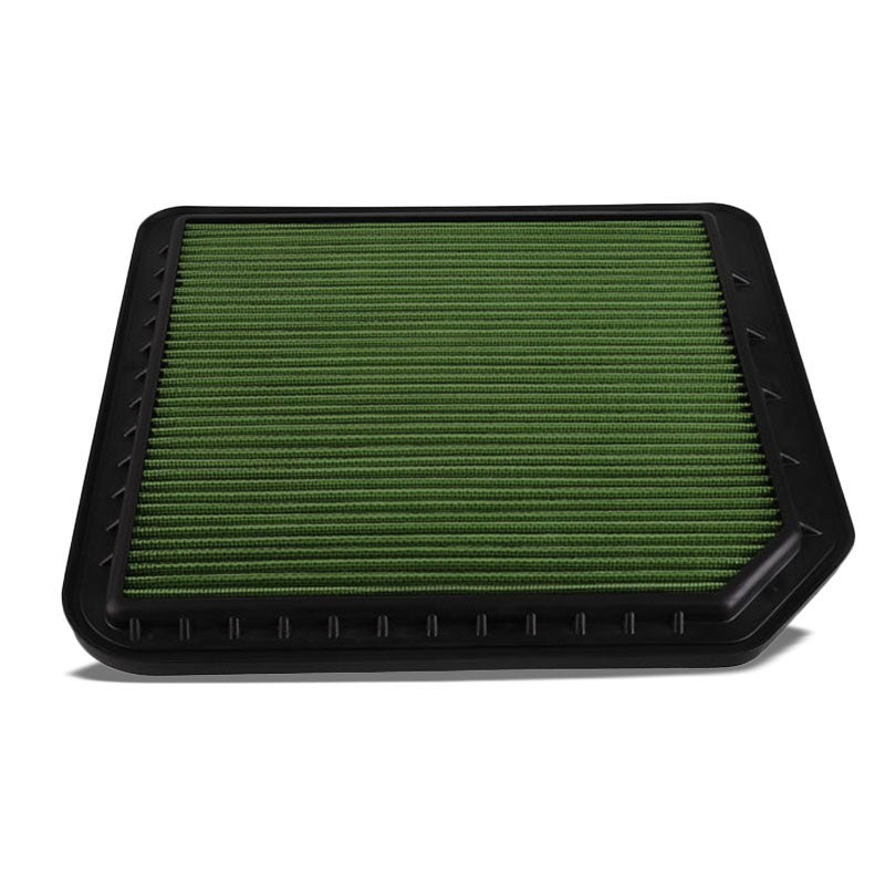 Reusable Green High Flow Drop-In Panel Air Filter For 11-13 QX56/14-16 QX80-Performance-BuildFastCar