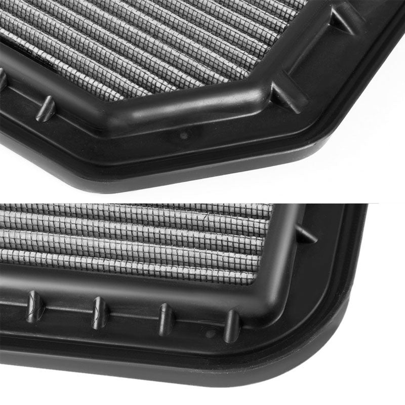 Reusable Silver High Flow Drop-In Panel Air Filter For 11-13 QX56/14-16 QX80-Performance-BuildFastCar