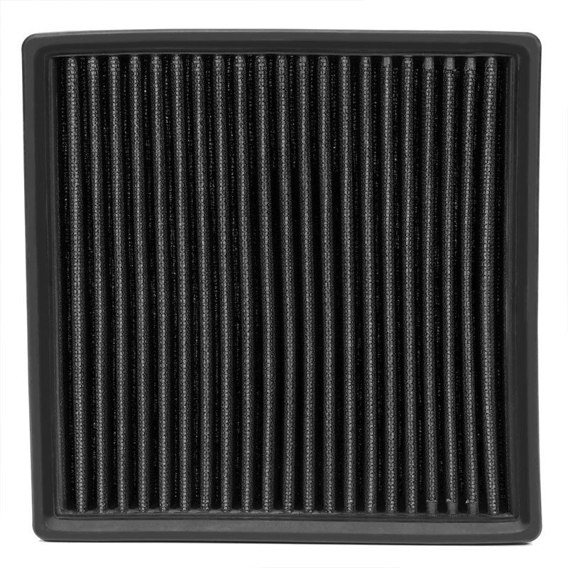Reusable Black High Flow Drop-In Panel Air Filter For Toyota 08-17 Land Cruiser-Performance-BuildFastCar