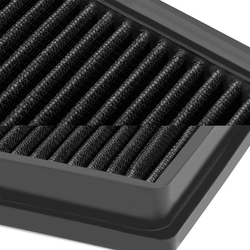 Reusable Black High Flow Drop-In Panel Air Filter For Toyota 08-17 Land Cruiser-Performance-BuildFastCar